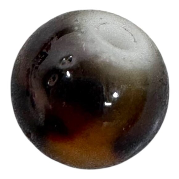 Artisan Piccasso Style Handmade Lampwork Glass Beads Artisan Crafted Blue Black - Picture 2 of 10